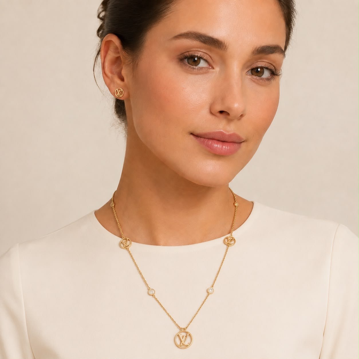 Gold Jewelry Set
